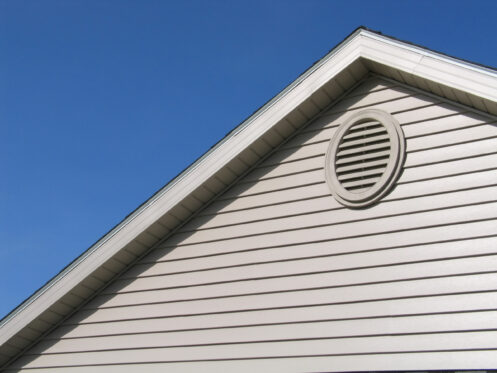 Attic vent in a Flower Mound, TX home